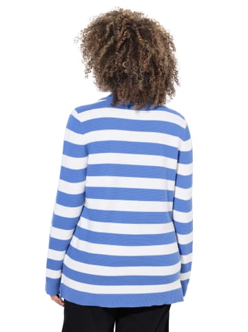 Ulla Popken Pullover in ägäisblau