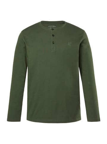 JP1880 Kurzarm T-Shirt in dunkles seegras