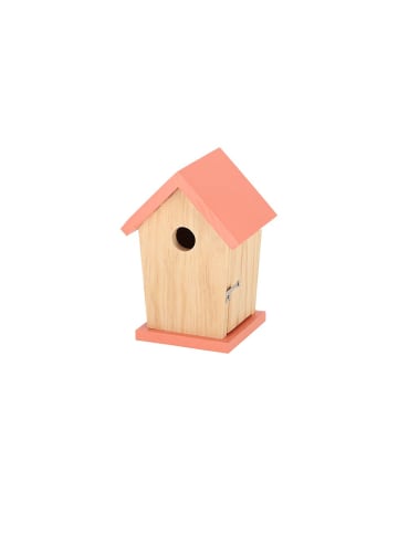 Rivanto Vogelhaus in Rot | Braun | Weiß