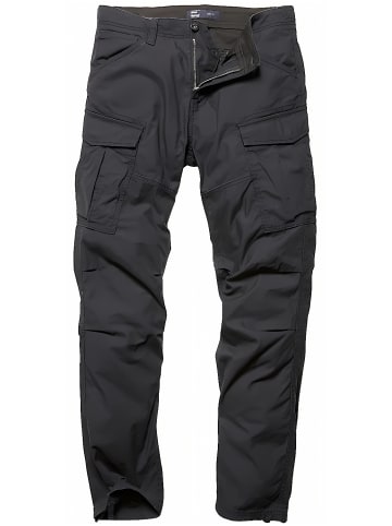 Vintage Industries Cargohose in Blau