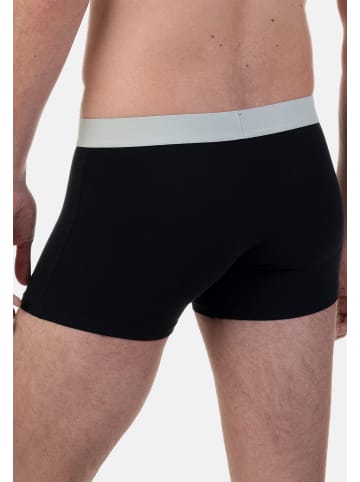 Bruno Banani Retro Short / Pant Flowing in Hellblau / Schwarz