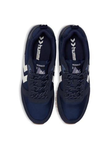 Hummel Schnürsenkel Sneaker Monaco 86 Erwachsene in BLACK IRIS