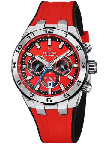 Festina Edelstahl Armbanduhr 44,5mm