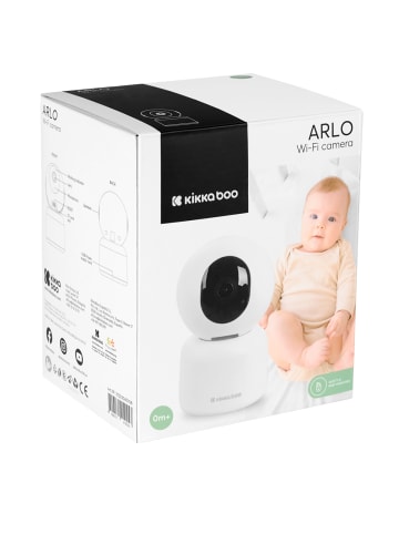 Kikkaboo Babyphone Arlo Kamera in weiß
