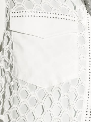 creation L Spitzen-Jacke in ecru