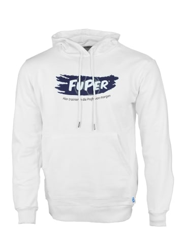 FuPer Kapuzenpullover Rudi in White