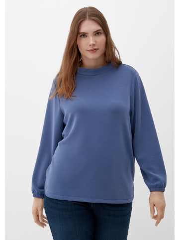 TRIANGLE Sweatshirt langarm in Blau