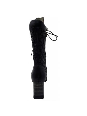 LAURA VITA Schnürstiefel  in Schwarz