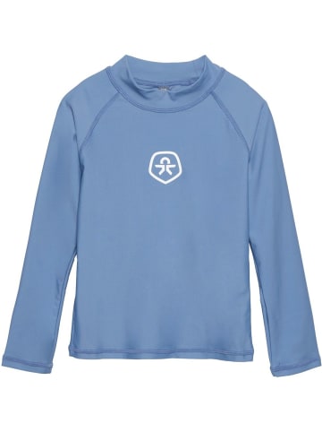 Color Kids Shirt "T-Shirt L/S Solid" in Blau