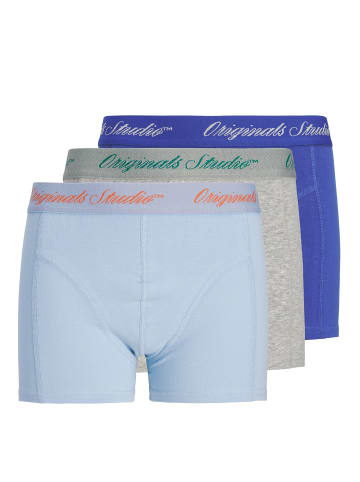JACK & JONES Junior 3er-Pack Trunks in Bluing