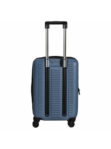 Mandarina Duck Tank Case - 4-Rollen-Trolley 55 cm erw. (china blue) in china blue