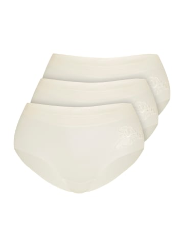 Sassa 3er Pack Panty in ivory