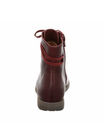 Think! Schnür-Stiefeletten für Damen in bordeaux