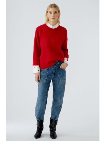 Oui Pullover in scarlet sage