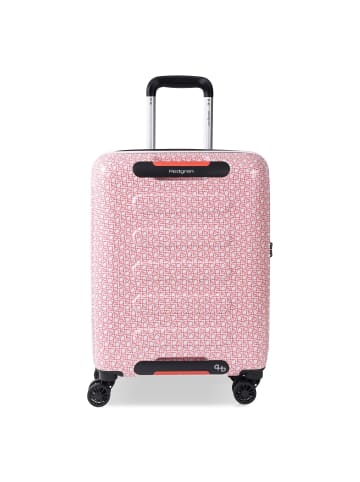 Hedgren Comby Grip 4 Rollen Kabinentrolley XS 55 cm in coral-grey signature