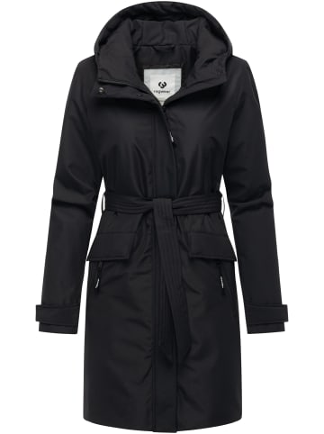 ragwear Langmantel Horatia Warm YOUMODO in Black