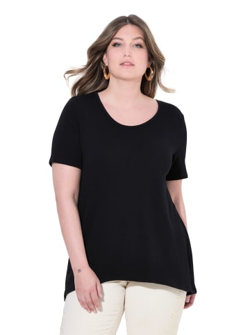 MIAMODA Shirt in schwarz