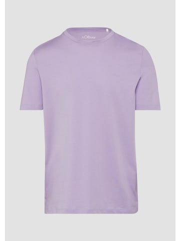s.Oliver T-Shirt in 4708_lavendel