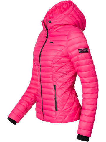 Marikoo Steppjacke Samtpfote in Pink