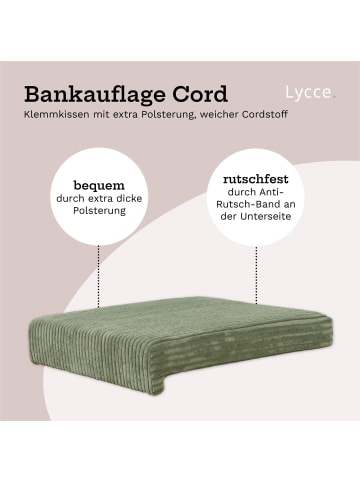 Lycce Bankauflage 1er Pack in Salbeigrün