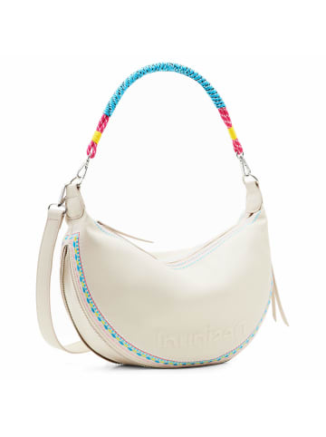 Desigual Raven Kuwait - Schultertasche 47 cm in raw white