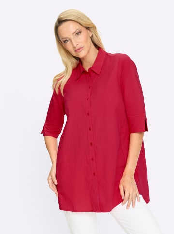 Heine Longbluse in erdbeere