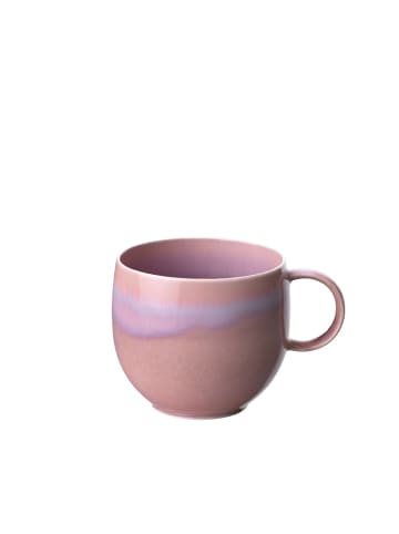 like. by Villeroy & Boch Becher mit Henkel Perlemor Coral in rosa