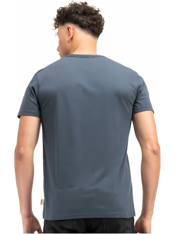 Lonsdale T-Shirt "Ollie T-Shirt schmale Passform" in Blau