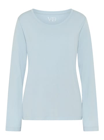 VIVANCE DREAMS Pyjamaoberteil in blau