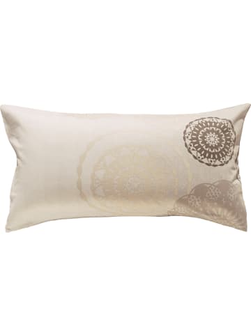 Erwin Müller Mako-Satin Kissenbezug in hellbraun