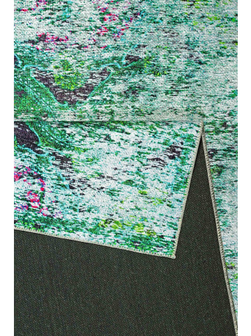 Wecon Home Teppich "Focus" in Grün/Blau