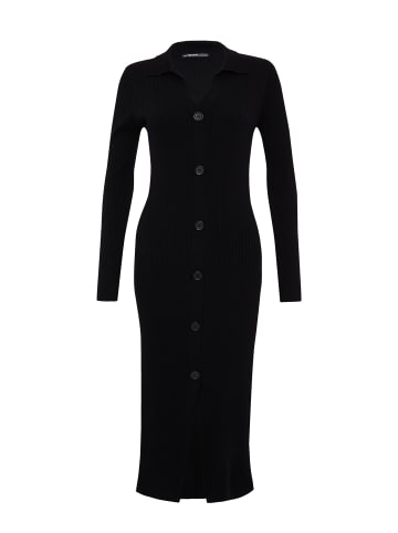 Threadbare Strickkleid Elm in Black