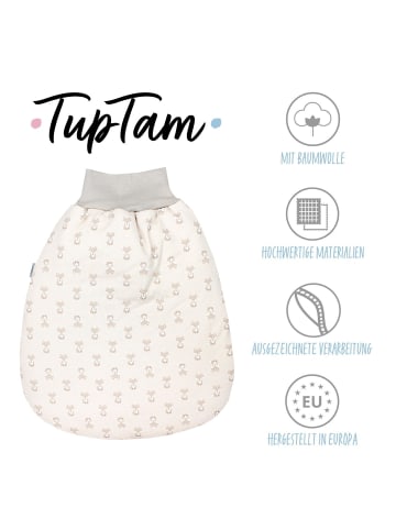 TupTam Baby Strampelsack mit breitem Bund Wattiert in beige Modell 1