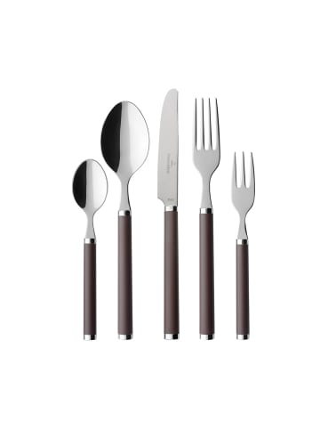 Villeroy & Boch Tafelbesteck 30tlg. Play! chocolate brown in braun