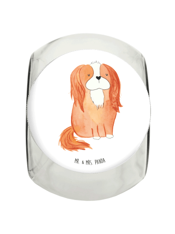 Mr. & Mrs. Panda Bonbonglas Hund Cavalier King Charles Spaniel o... in Weiß
