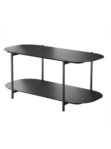 CALICOSY Couchtisch SASHA in Schwarz - (W)100  x (H)45,5  x (L)58 cm