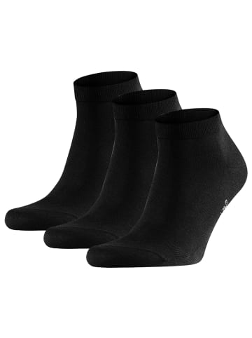 Falke Socken 3er Pack in Schwarz