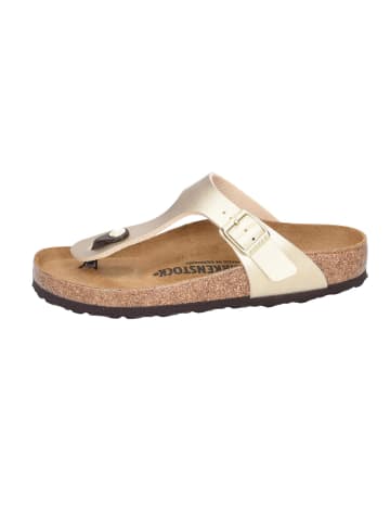 Birkenstock Pantolette in gold