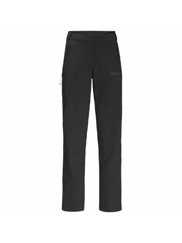 Jack Wolfskin Outdoorhose Glastal in Schwarz