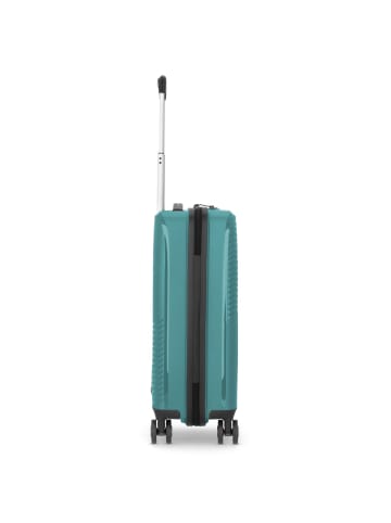 D&N Travel Line 4000 4-Rollen Kabinentrolley 55 cm grün