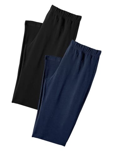 Vivance Active Caprihose in 1x schwarz, 1x blau