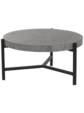 Beliani Couchtisch BONITA in Grau - (W) 70 x (H) 42 x (L) 70 cm