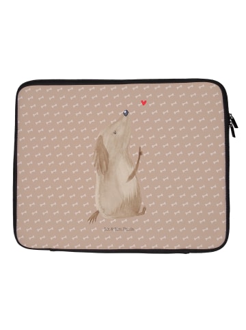 Mr. & Mrs. Panda Laptoptasche Hund Liebe ohne Spruch in Hundeglück