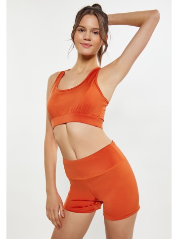 myMO ATHLSR Damen Crop-Top in Orange