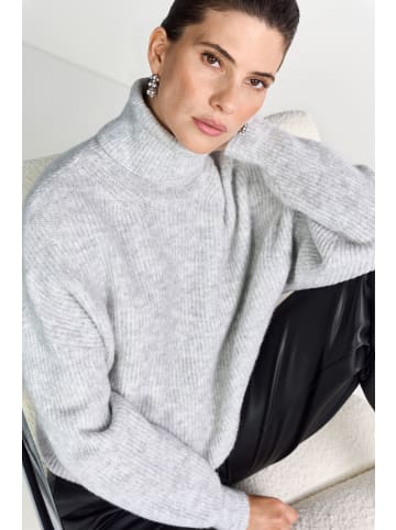 Rich & Royal Pullover in hellgrau - 0001