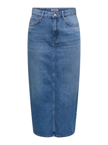 ONLY Jeansrock in Medium Blue Denim