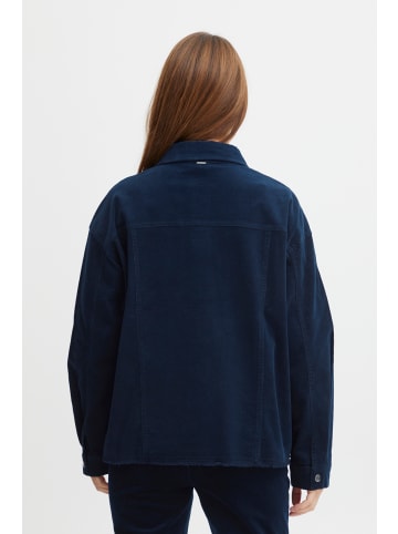 Pulz PZSALLY Jacket Oversize fit in Dark Sapphire