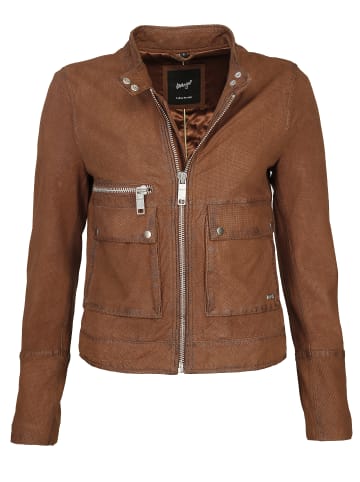 Maze Lederjacke Clermont in cognac