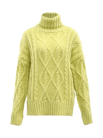 Sookie Damen Rollkragenpullover in LIMETTE