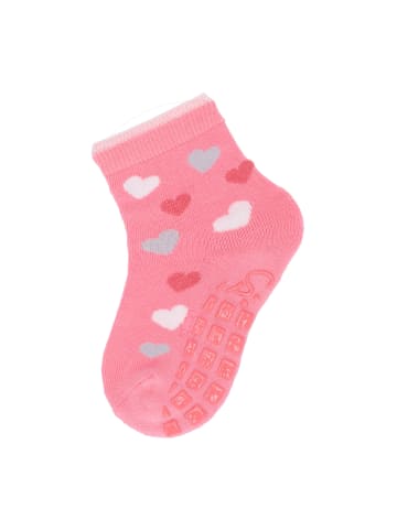 Sterntaler ABS Socken 2er-Pack Pferd + Herzen in rosarot